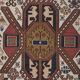 Vintage handmade Turkish rug 107x192 cm