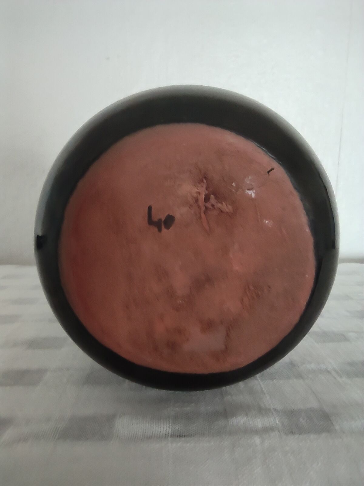 Vintage ceramic pottery Vase from 1950-60 H28cm TBE