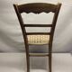 19th-century peasant chair restored – handmade Danish cord weaving