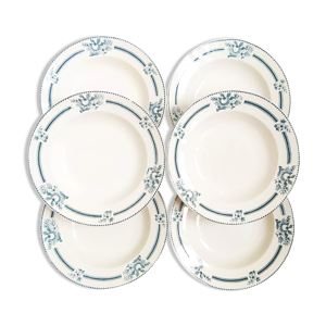 Ensemble de 6 assiettes