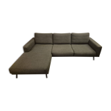 BoConcept Carlton model corner sofa in green Lazio fabric
