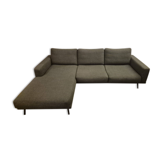 Canapé d'angle BoConcept modèle Carlton en tissu Lazio vert