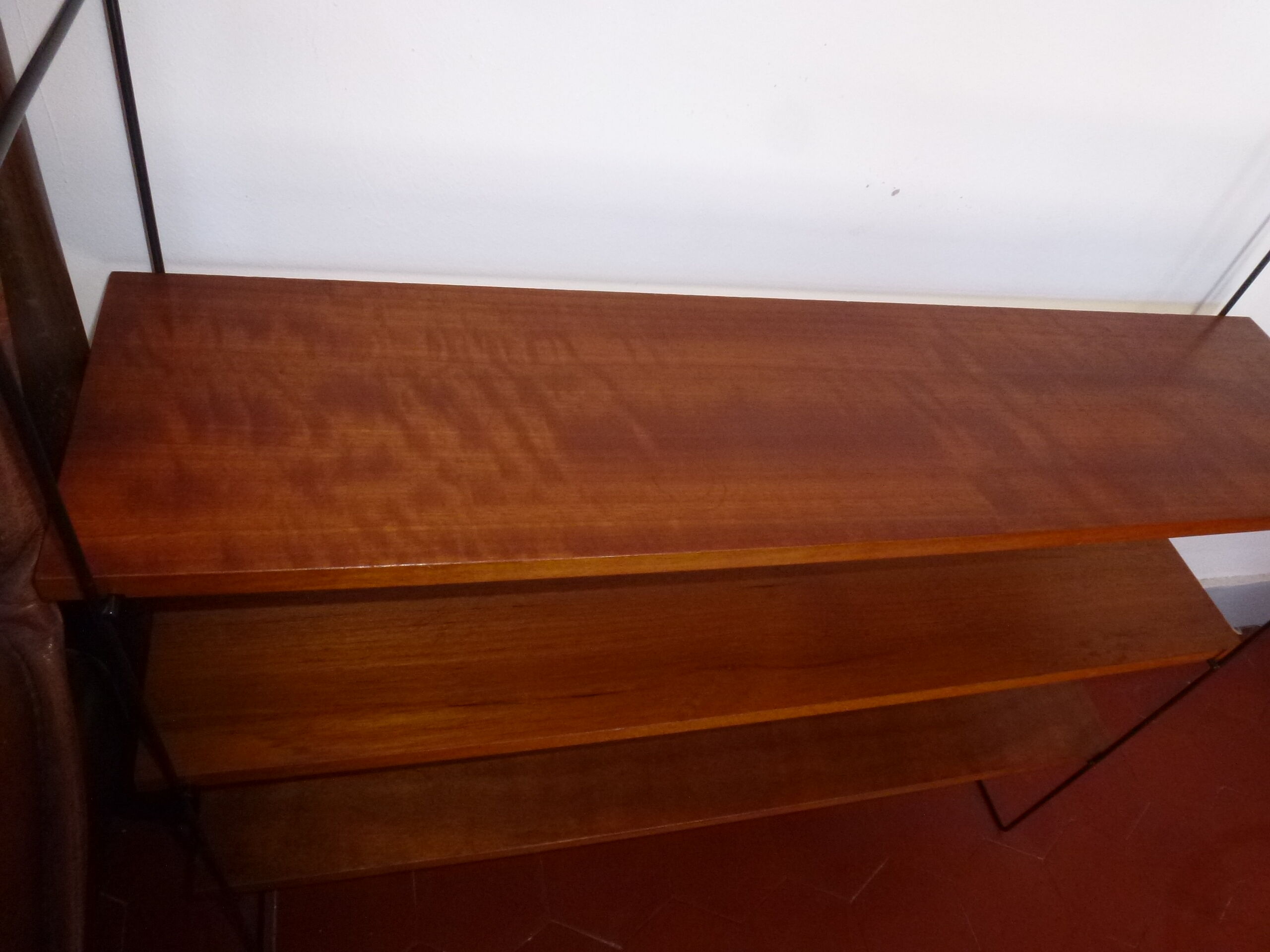 Shelf String Wood Metal Vintage 1950-1960