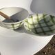 Hollow dish Moulin des Loups model Olive tablecloth diameter 26,5cm