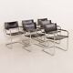 Bauhaus style Italian chairs attr. to Matteo Grassi, 1970s