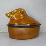 Old terrine pig slurry