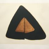 Marca-relli conrad, composition 8, 1977. etching and original aquatint signed