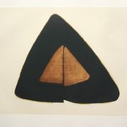 Marca-relli conrad, composition 8, 1977. eau-forte et aquatinte originale signée