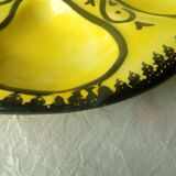 Assiete a huitre en faience hb quimper