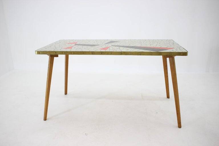 Mid-Century Modern Conference Table in Mosaic, Germany, 1960s