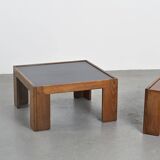 Pair of Model 771 tables by Tobia Scarpa, Cassina circa 1965