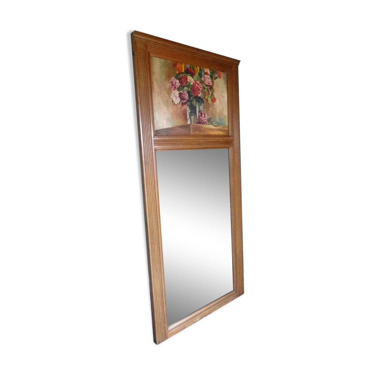 Oak trumeau 78 x 178