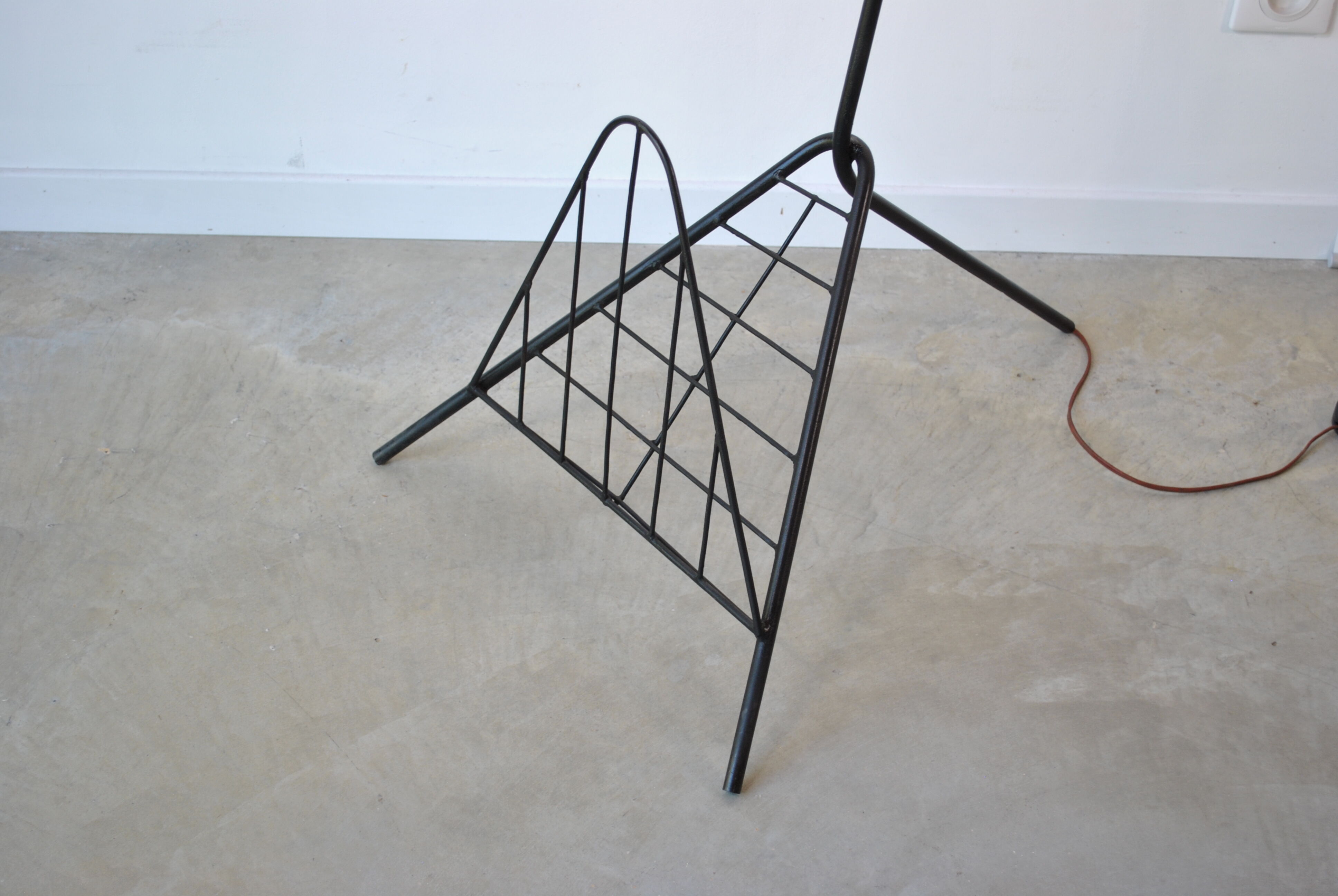 Lampadaire diabolo porte revues 1960