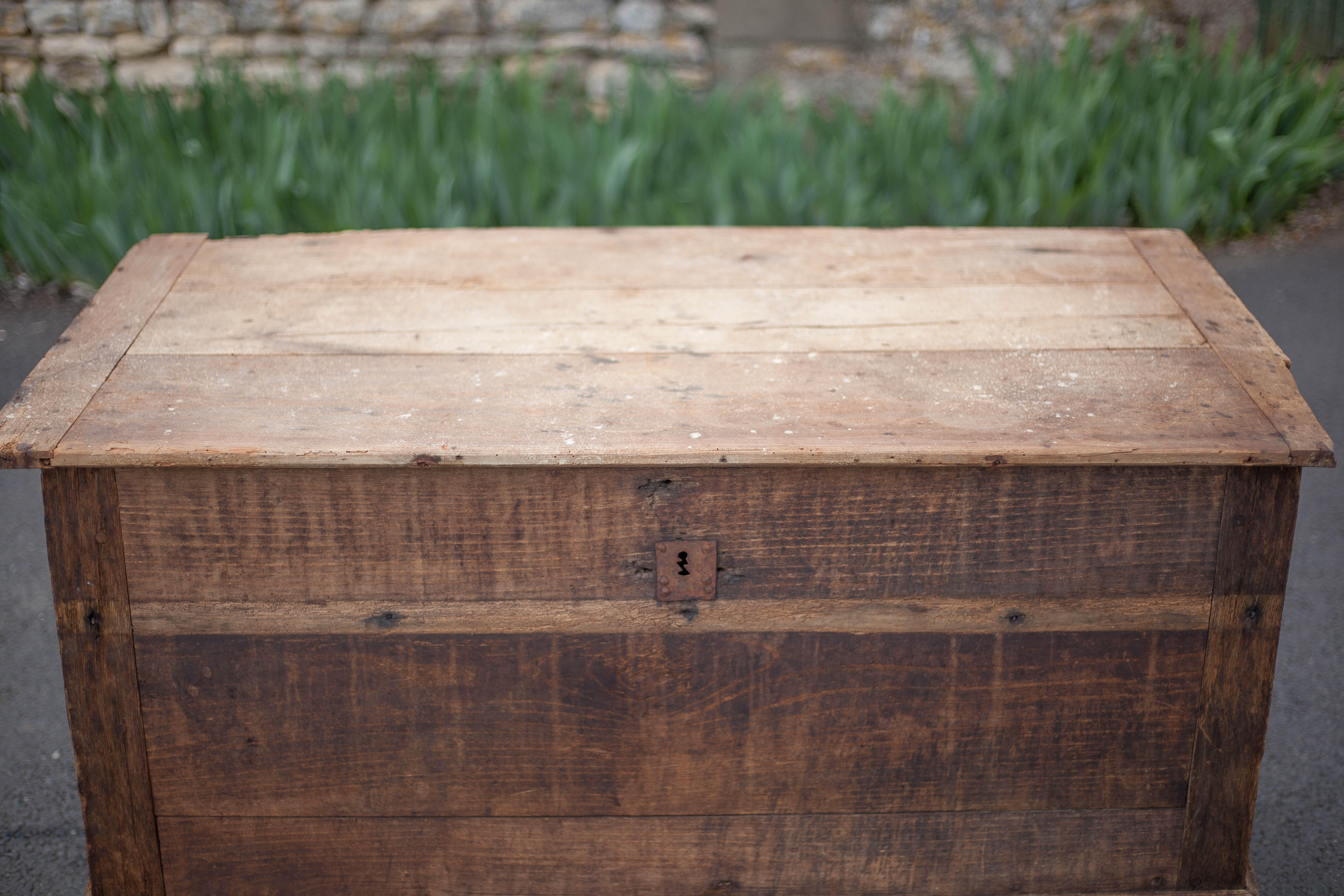Oak chest
