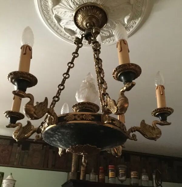 Empire style chandelier