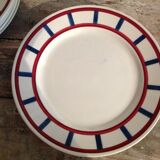 Series of 10 dessert plates