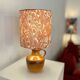 70s vintage orange lamp - wireless - suitable for outdoor use