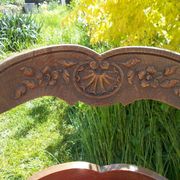 2 armchairs/cabriole style Louis XV