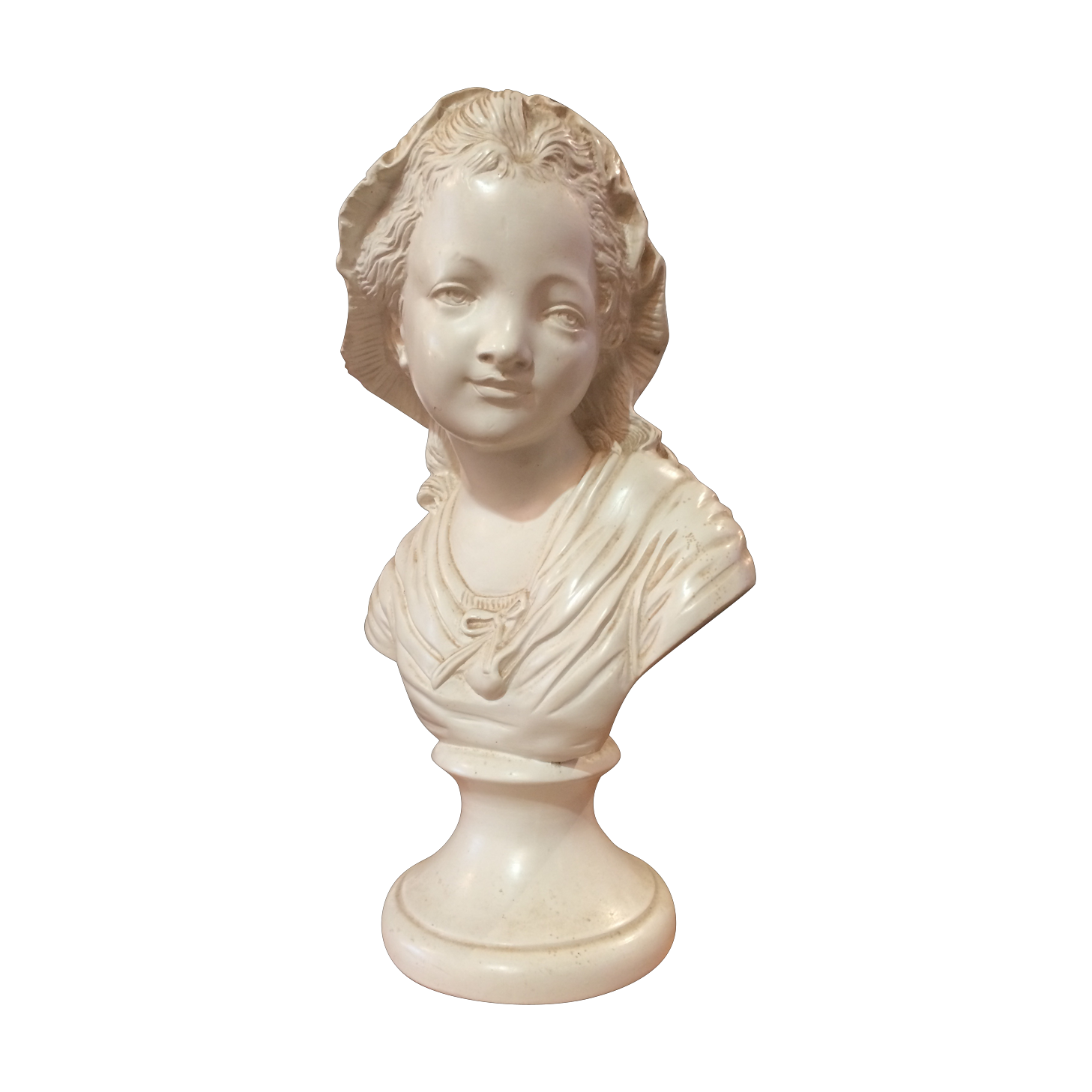 Plaster bust