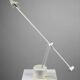 Minimalist White Adjustable Desk Lamp by Massive, Belgium — 1980s