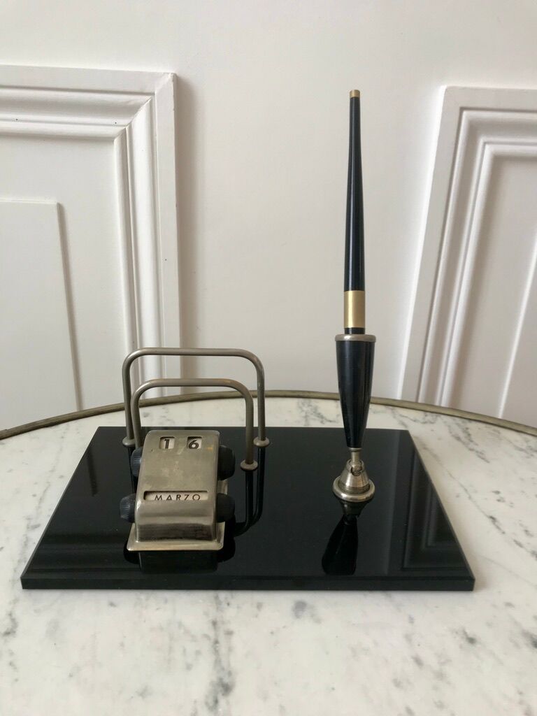 Date pencil holder Italian 50s