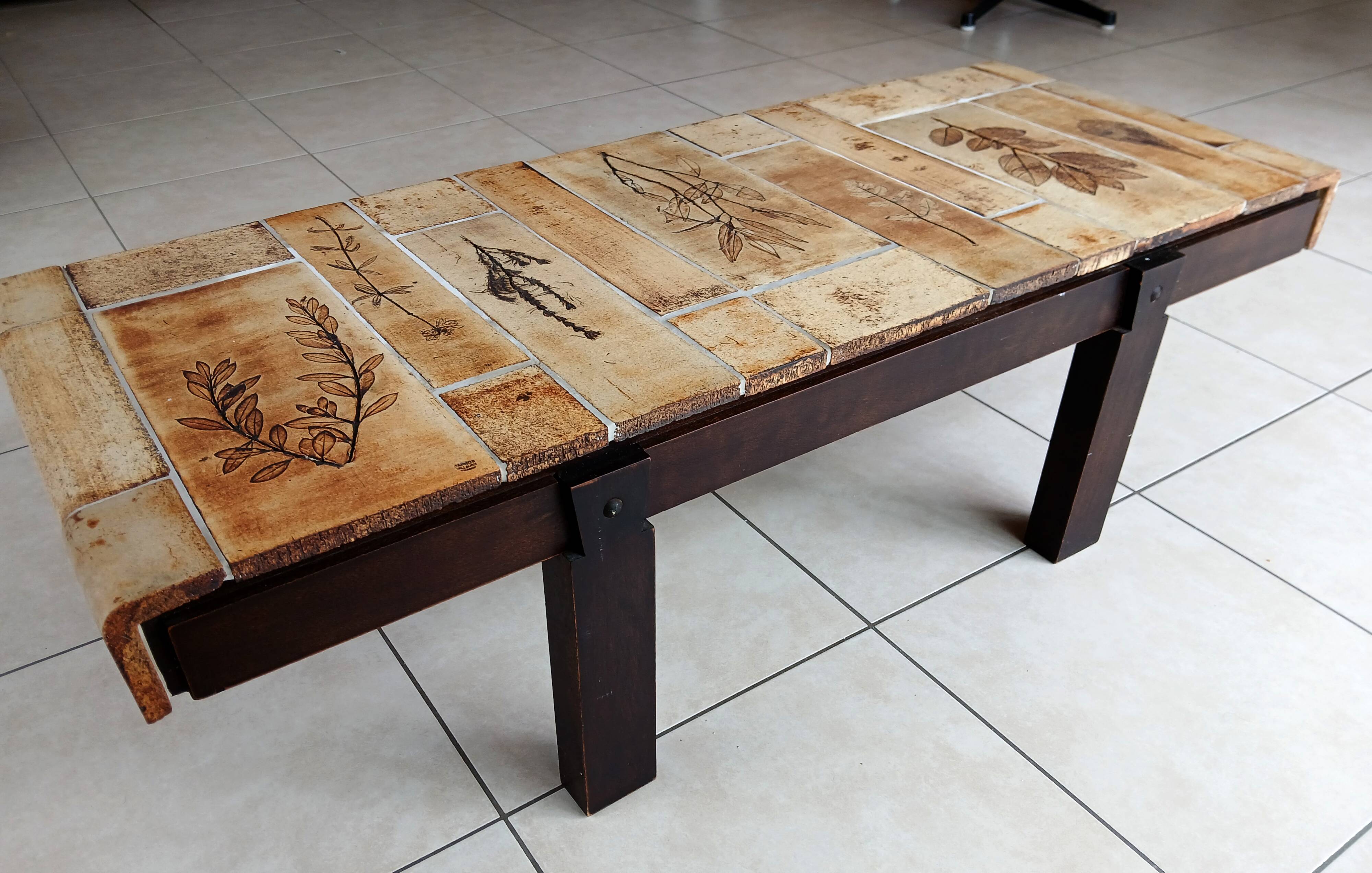 Table basse  Roger capron