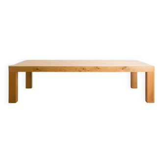 Large dining table, meeting table, banquet table, up to 14 people, solid oak