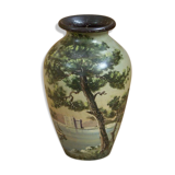 Vallauris porcelain vase