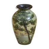 Vallauris porcelain vase