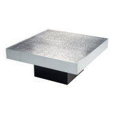Table basse gravée par Bernhard Rohne