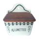 Ancient earthenware matchbox