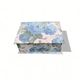 Jewelry box 21cm 70s with mirror and double level beauty makeup VINTAGE Old