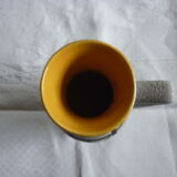 Pitcher in ceramic west germany decor geometry