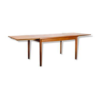 Danish teak meal table 60's with extension cords