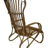 Ensemble de deux chaises en rotin modèle Belse 8 par Dirk van Sliedregt Rohe Noordwolde 1960