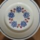 6 assiettes plates Badonviller Bagatelle