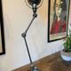 Lampe jieldé 2 bras 40+25cm graphite industriel Jean Louis Domecq 1950