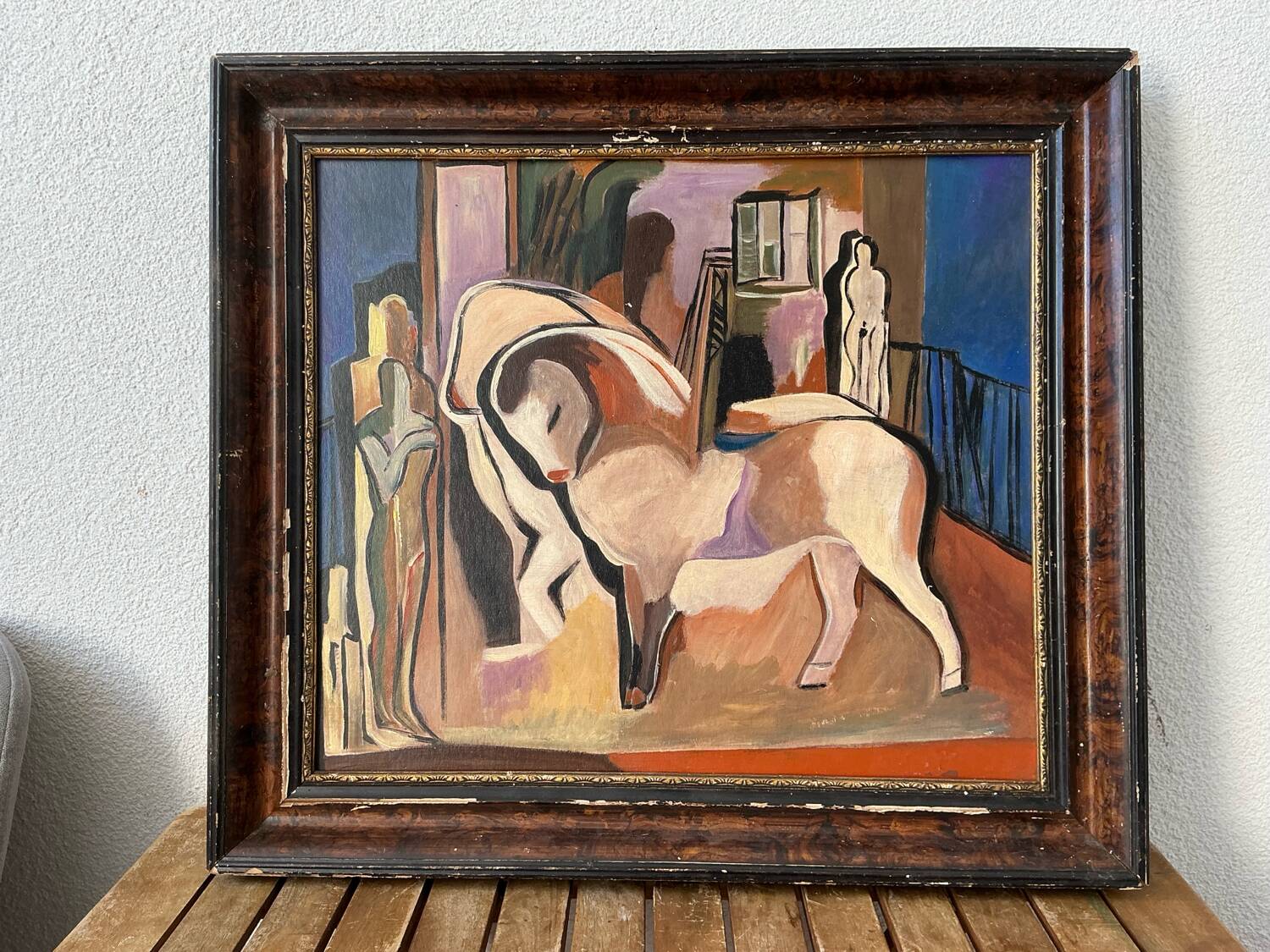 Kadar Bela unsigned Oil Painting Cubism