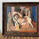 Kadar Bela unsigned Oil Painting Cubism