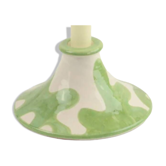 Small Candle Holder - light green