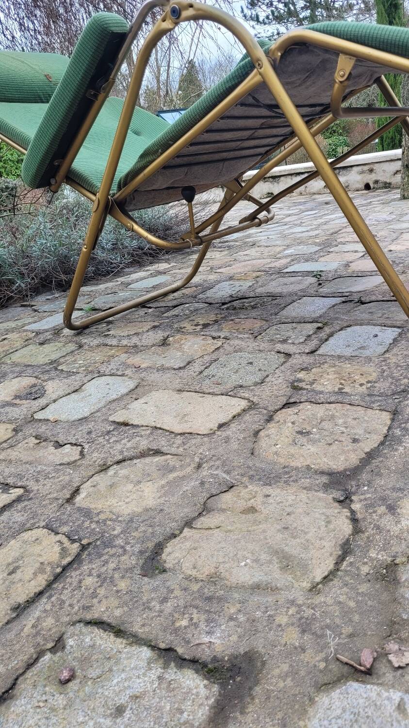 Vintage Lama deckchair