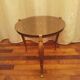 Round side table