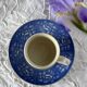 6 tasses à café en porcelaine anglaise
