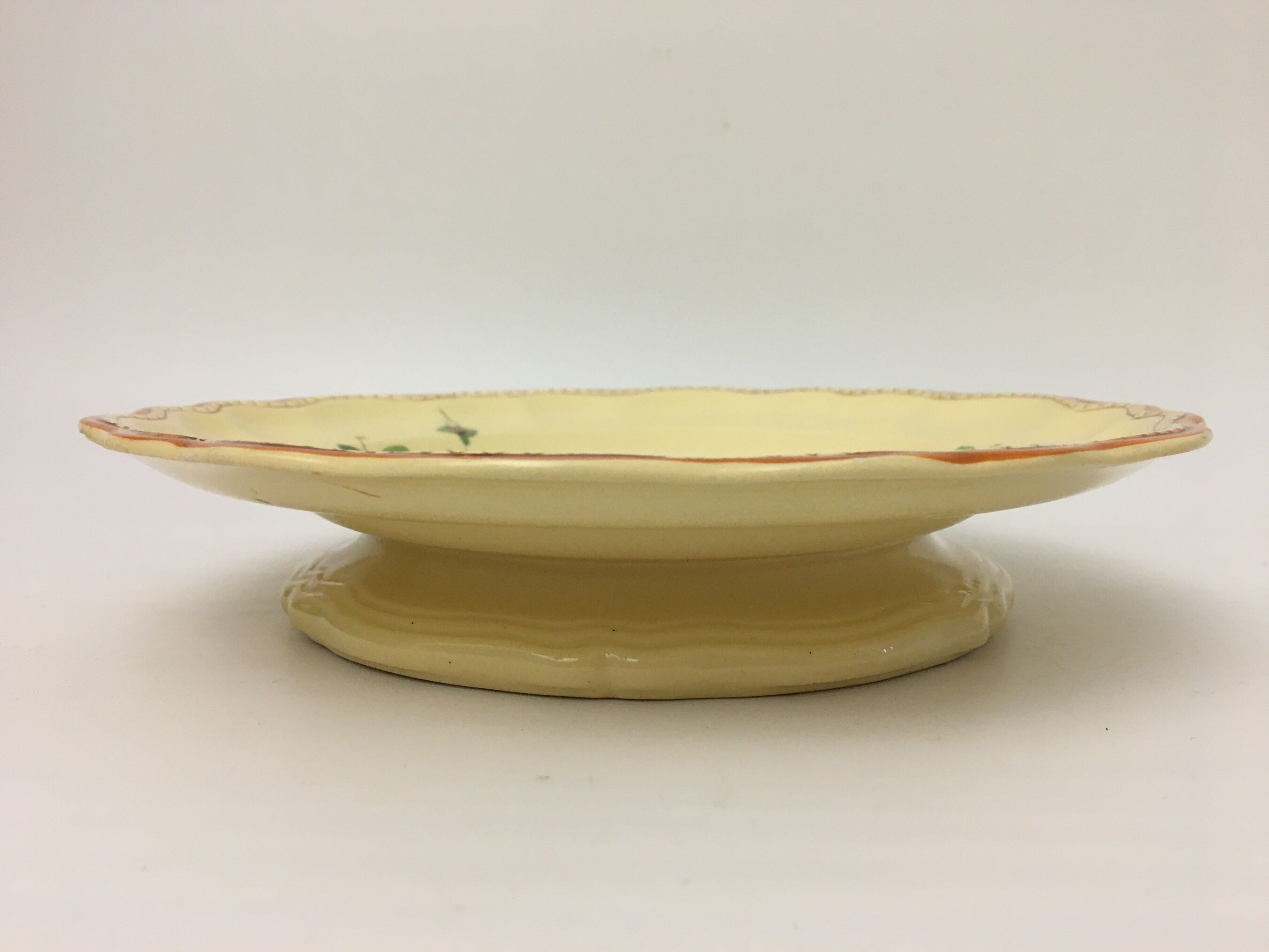 Compotier Bas Faïencerie "Longchamp – France"