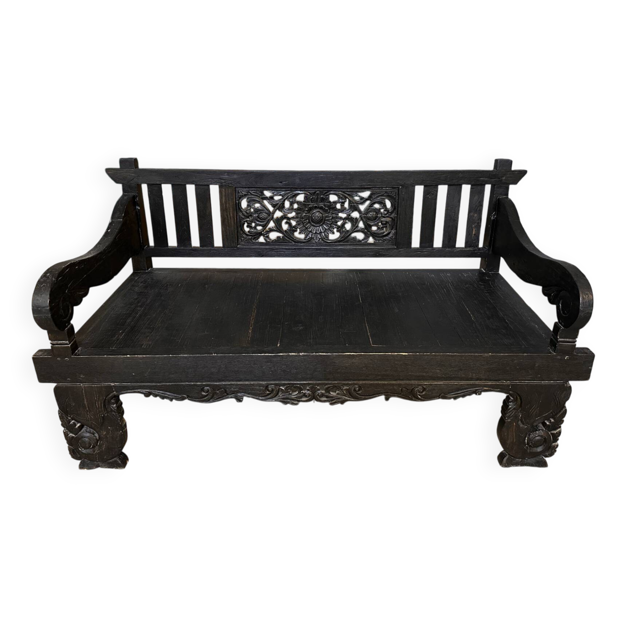 Monumental garden bench