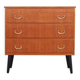 Teak chest of drawers, Swedish design, 1970s, production: Sweden