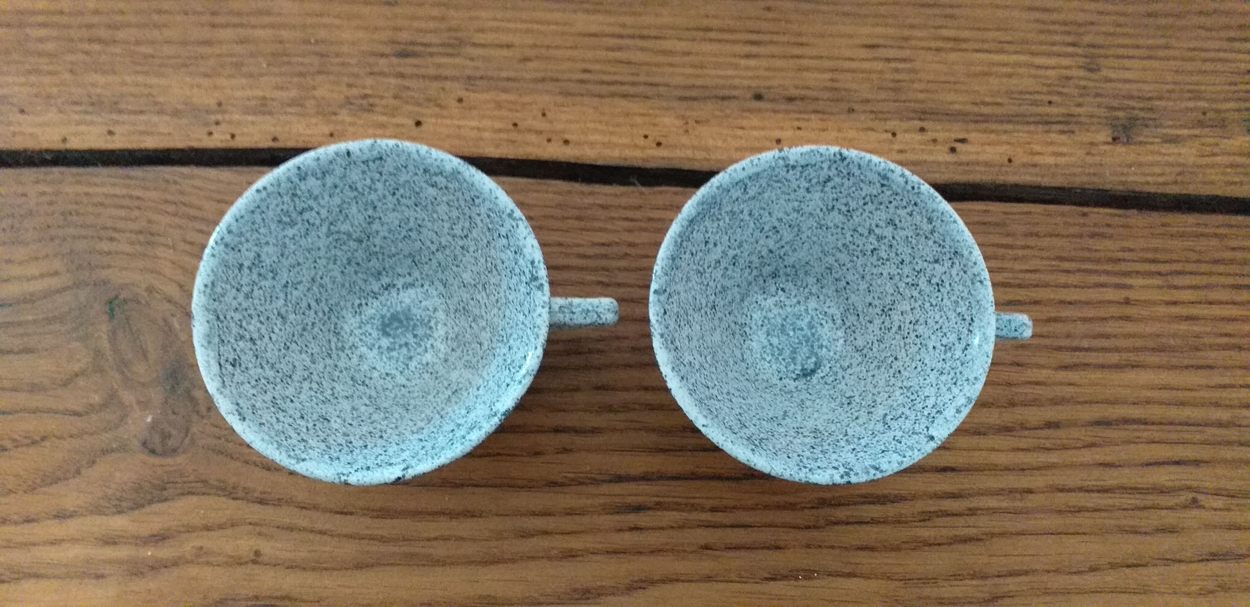 Porcelain coffee cups