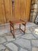 Table de chevet en rotin vintage