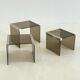 Set of Three Gallotti & Radice Tris T35 Nesting Tables