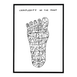 David Shrigley, Complexity of the Foot, 2020